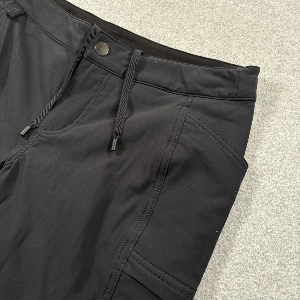Title Nine Womens Size 10 Short Valkyrie Pants Black Outdoors Hiking Winter - Picture 8 of 16